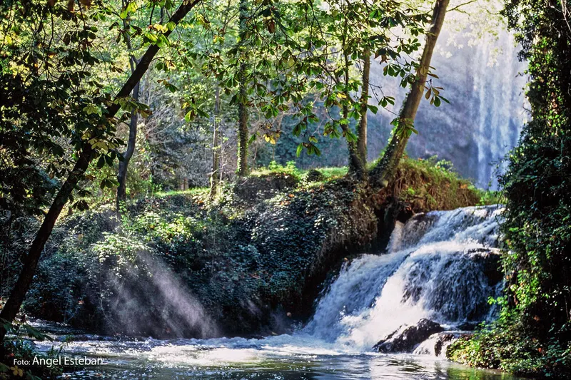Cascada en el Parque Natural del Monasterio de Piedra